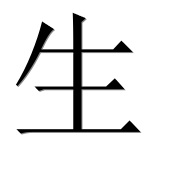 Иероглиф 生