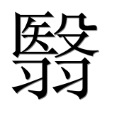 Иероглиф 翳